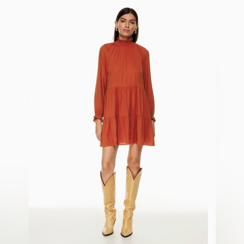 Wilfred Mock Neck Dress